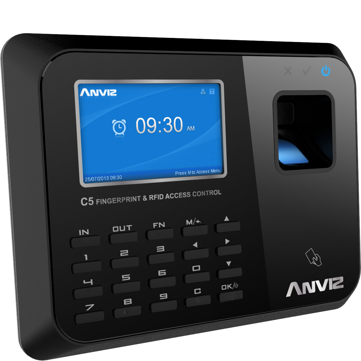Anviz fingerprint C5 ujjlenyomat olvasó és beléptető készülék